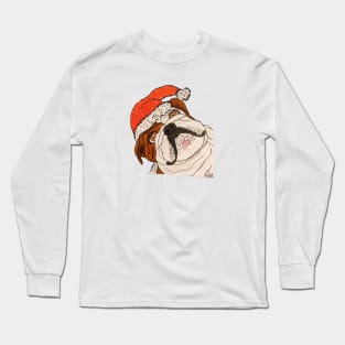 santa dog Long Sleeve T-Shirt